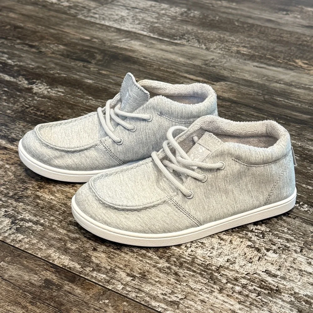 Roxy Women's Minnow Wally Mid Top Slip on Sneaker Shoe Gray Size 6.5 NWT - Picture 12 of 13